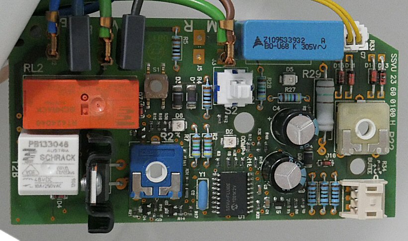 Carte électronique thermostat radiateur